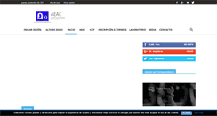 Desktop Screenshot of ajedrezaeac.com